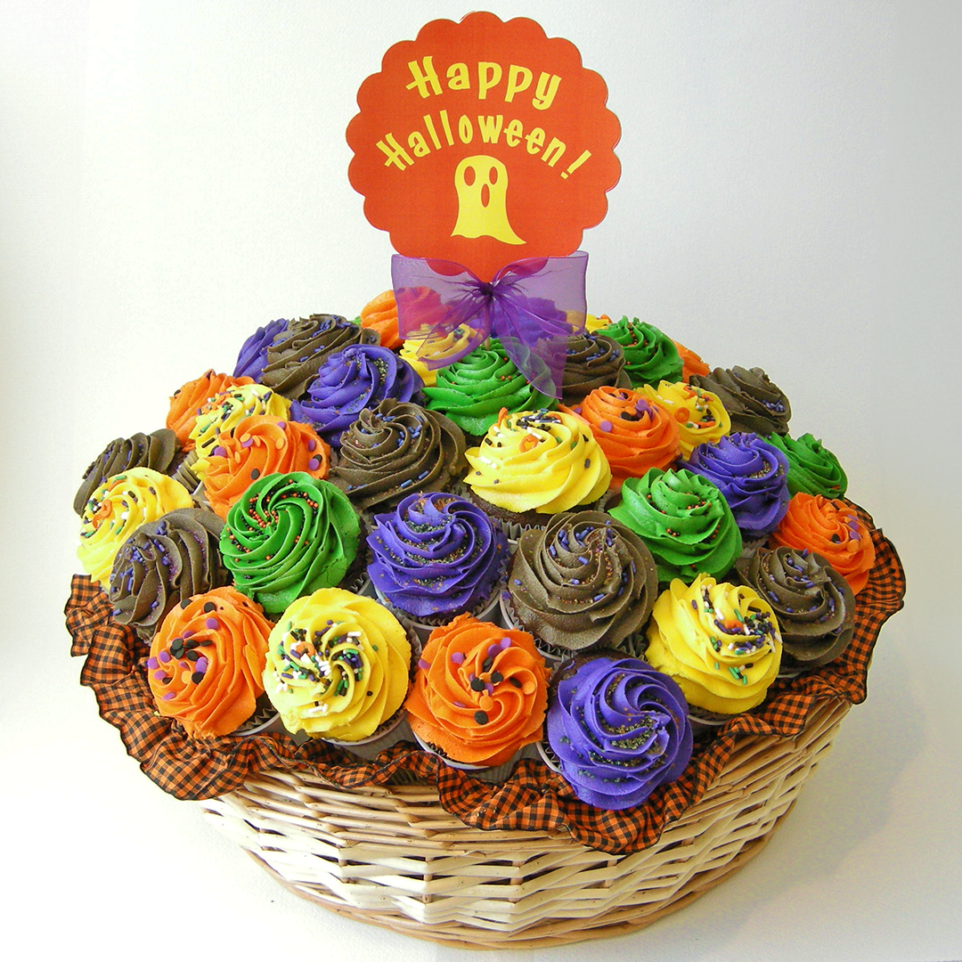 Halloween Cupcake Bouquet