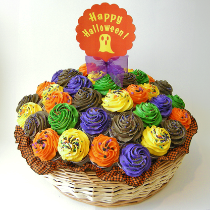 Halloween Cupcake Bouquet