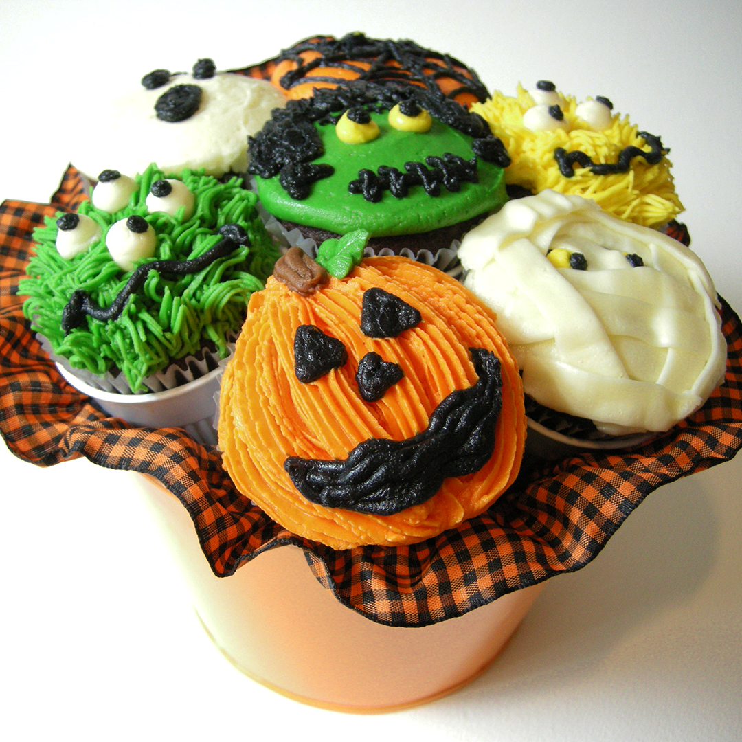 Monster Cupcake Bouquet