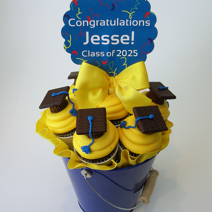 Graduation Cupcake Bouquet