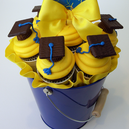 Graduation Cupcake Bouquet