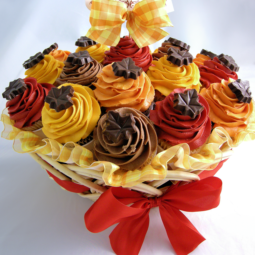 Autumn Cupcake Bouquet