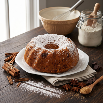 Cinnamon Roll Bundt Cake