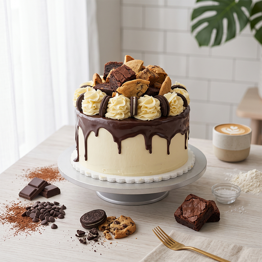 Cookies & Brownies Cake