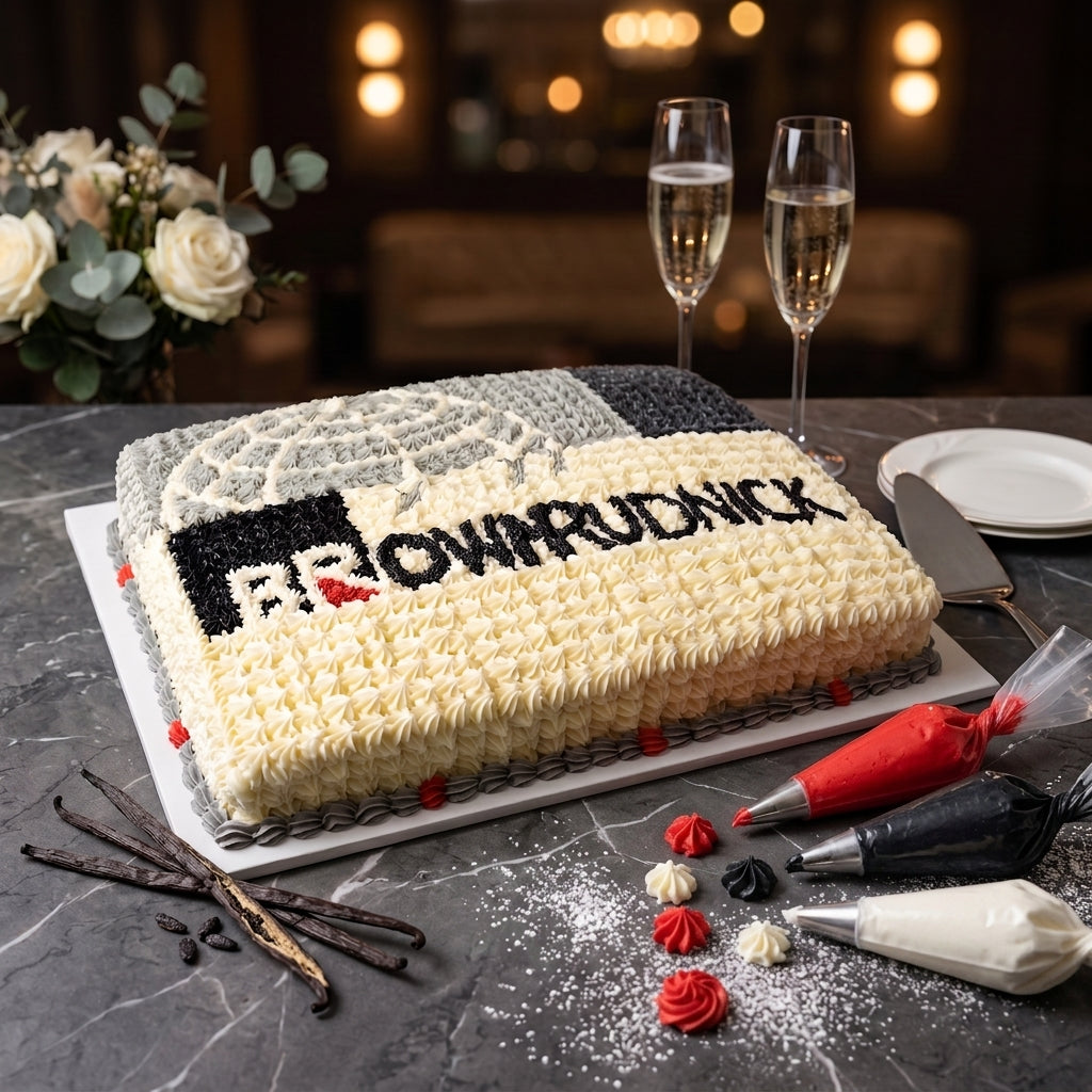 Corporate Logo Cake
