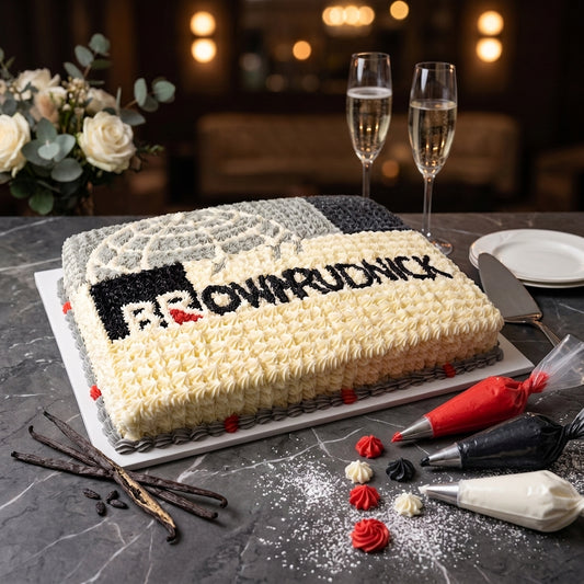 Corporate Logo Cake