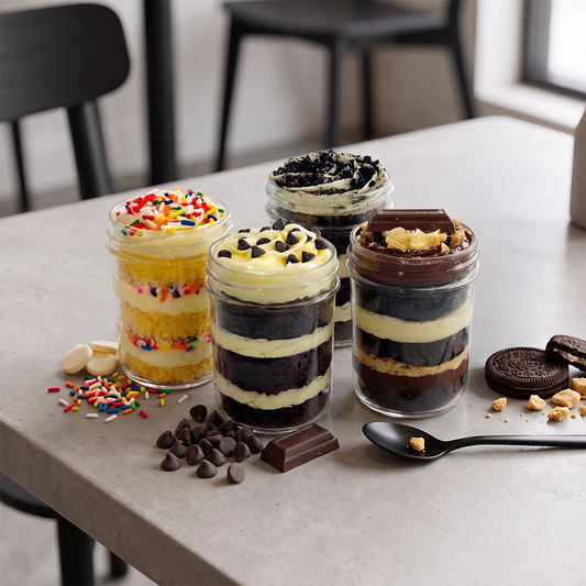 Cupcake Jar 4-Pack