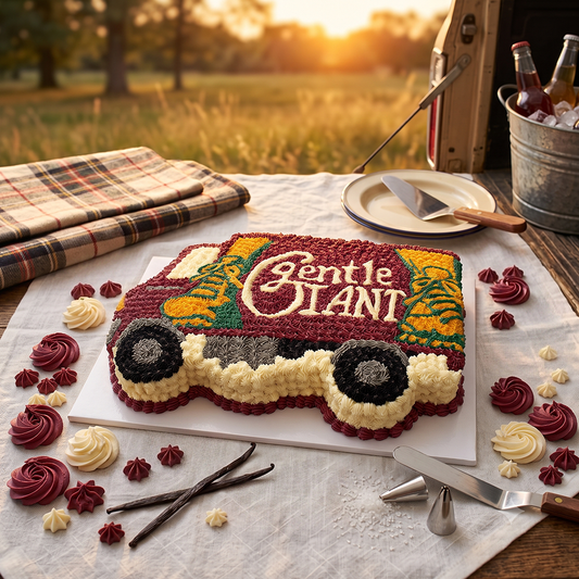 Custom Shaped Logo Cake