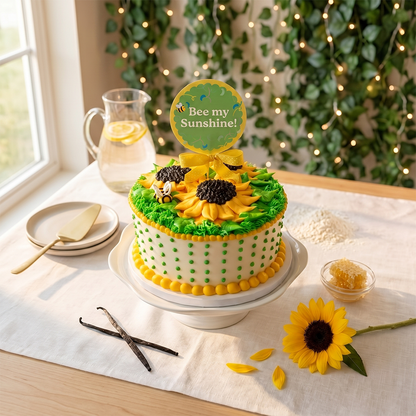 Field of Sunflowers Cake