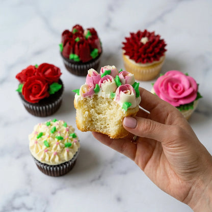 Floral Cupcake Bouquet