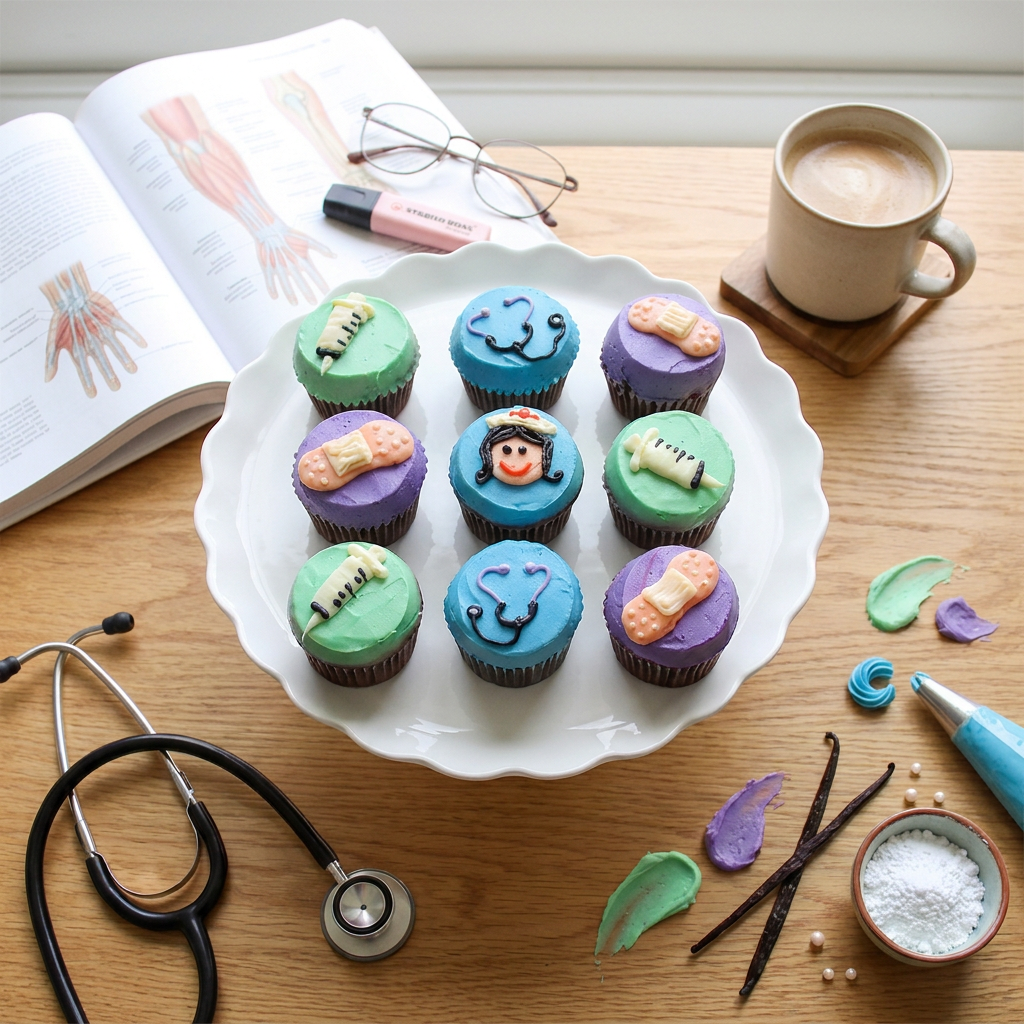 Get Well Soon Mini Cupcakes