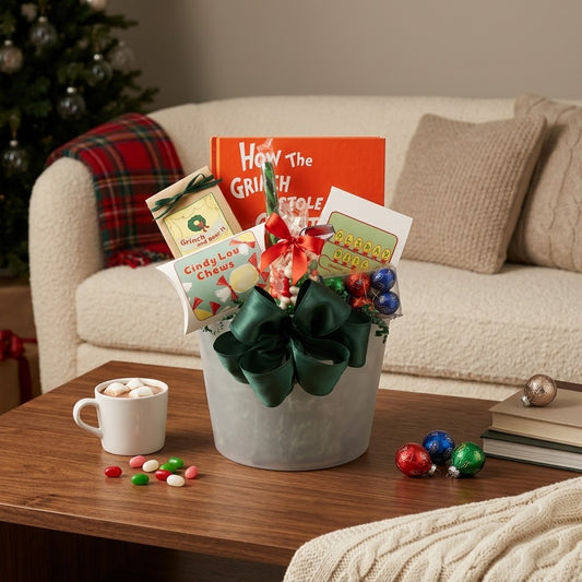 Grinch & Bear It Christmas Gift Basket