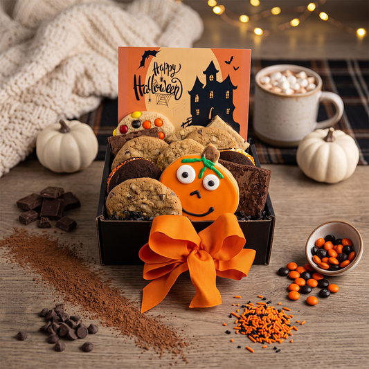 Halloween Cookies & Brownies Gift Box