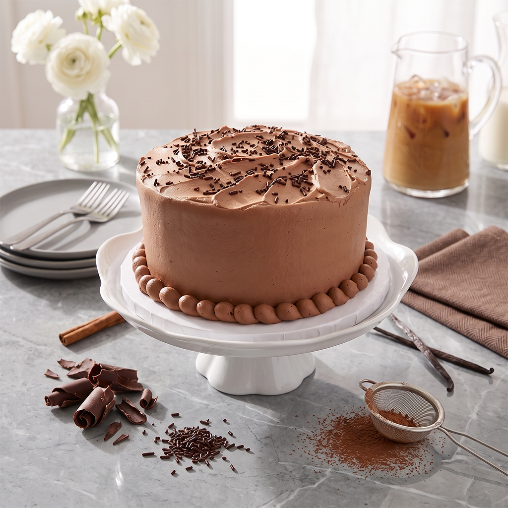 Old Fashioned Chocolate Cake