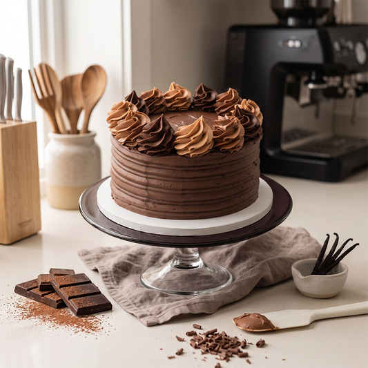 Shades of Chocolate Cake