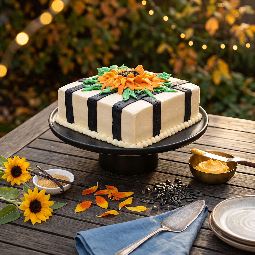 Sunflower Bloom Cake
