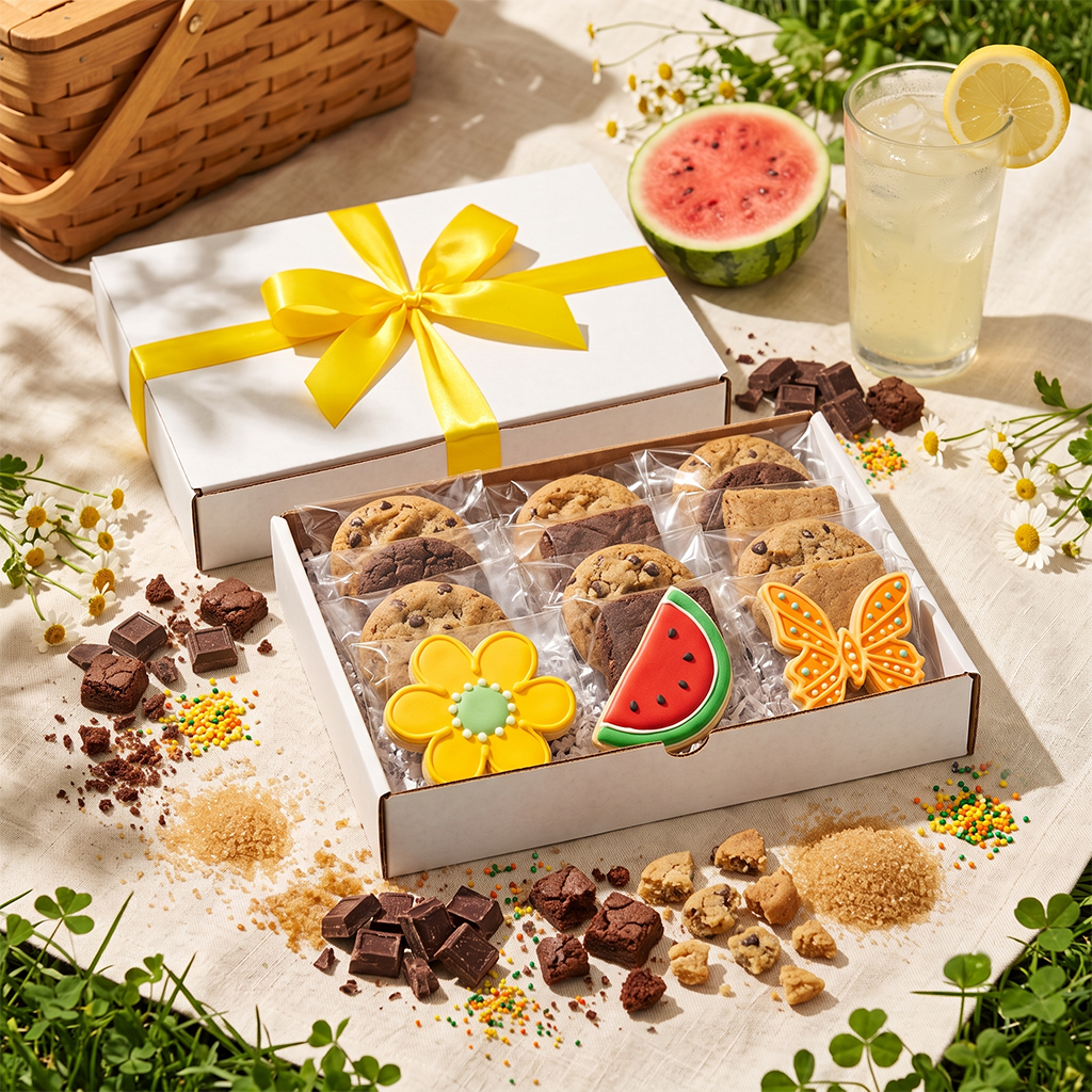 Sweet Summer Assorted Cookie & Brownie Gift Box