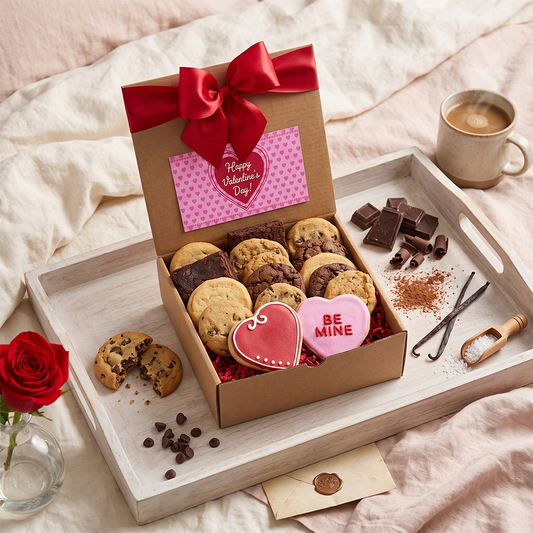 Valentine’s Day Cookies & Brownies Gift Box