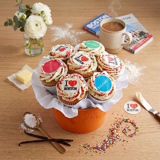 Welcome To Boston Kosher Cupcake Bouquet (view 1)