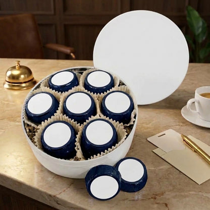 14-Pack Custom Logo Dipped Oreos Tin