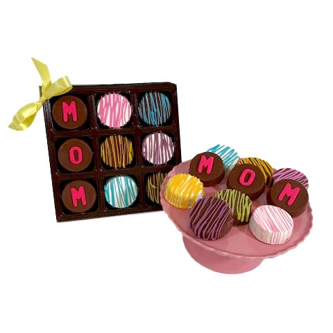 9-Pack Custom Logo Dipped Oreos