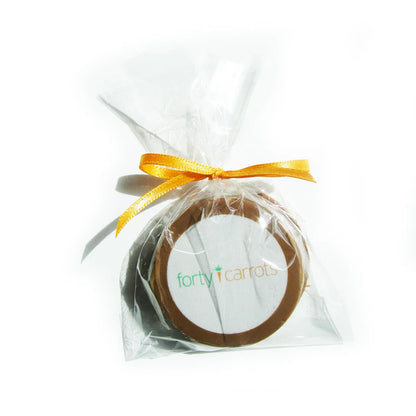 Cellophane-Wrapped Custom Dipped Oreos