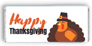 Thanksgiving Personalized Hershey Bars Turkey