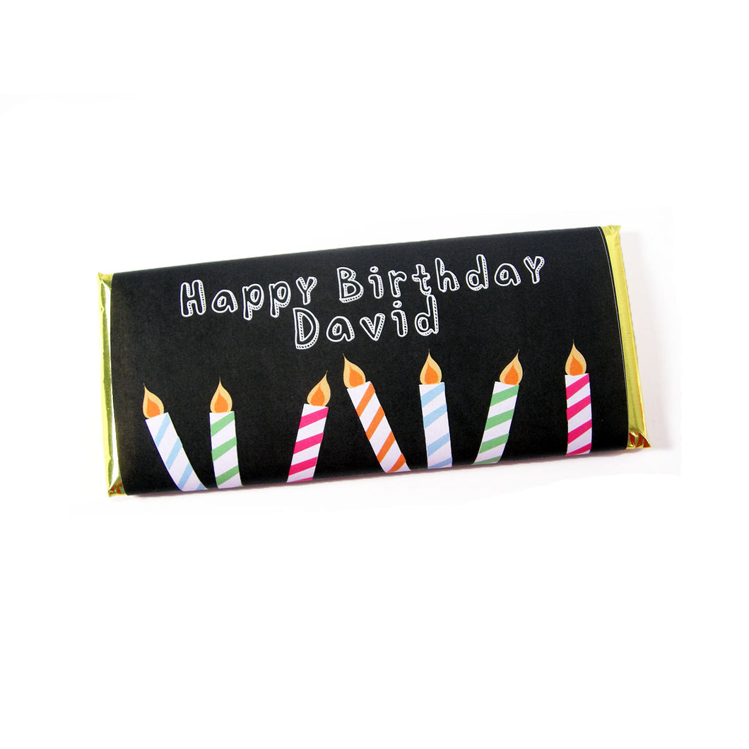 Candles Birthday Bar