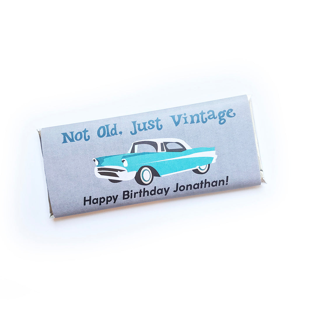 Vintage Birthday Bar