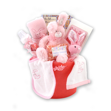 Load image into Gallery viewer, Little Bunny Baby Gift Basket
