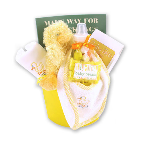 Make Way for Ducklings Baby Gift Basket