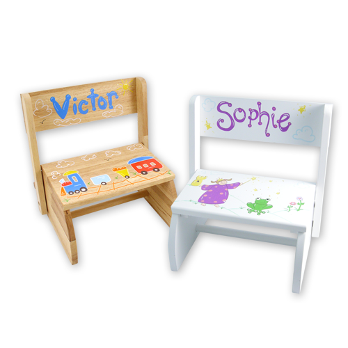 Personalized sales baby stool